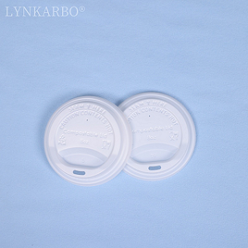 CPLA 80mm Alien Direct Drinking Natural Color Cup Lid