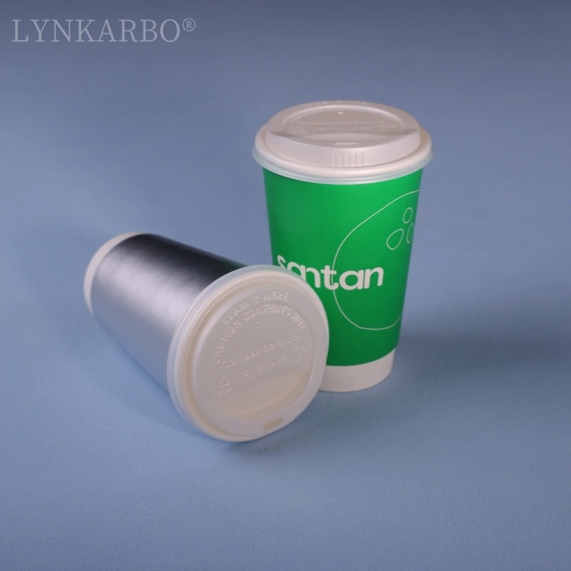 Cpla 90mm Direct Drinking Natural Color Cup Lid